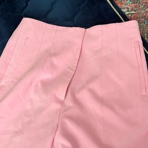 Zara women’s pink high waisted pants size XXL, never worn